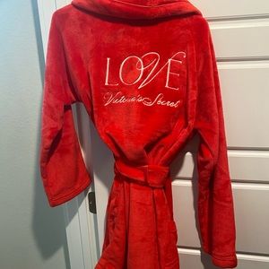 Victoria Secret Robe in red